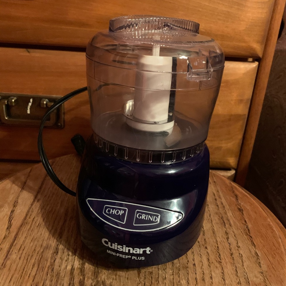Newer Cuisinart mini blue